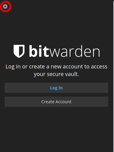 Bitwarden Extension Configuration Bitwarden Extension Configuration