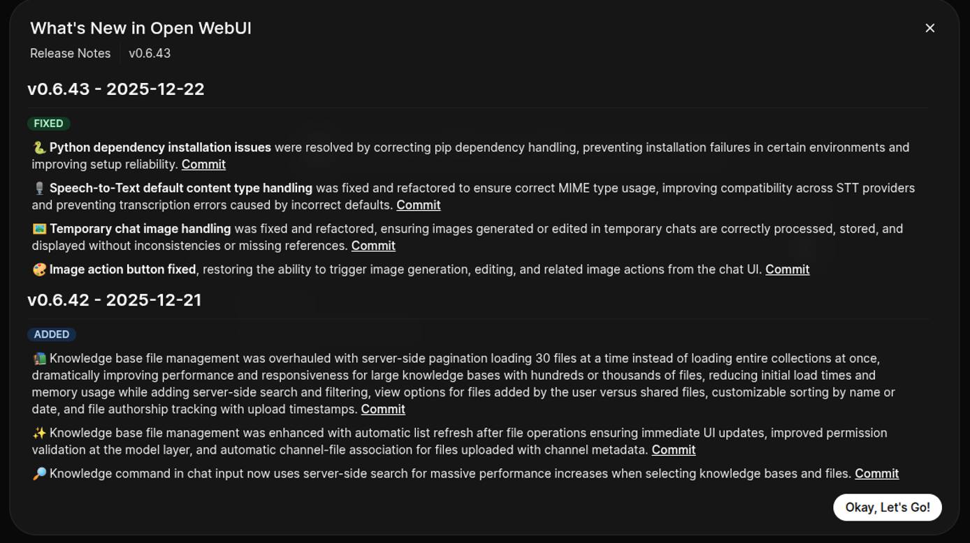 Open WebUI Welcome 1 Open WebUI Welcome 1